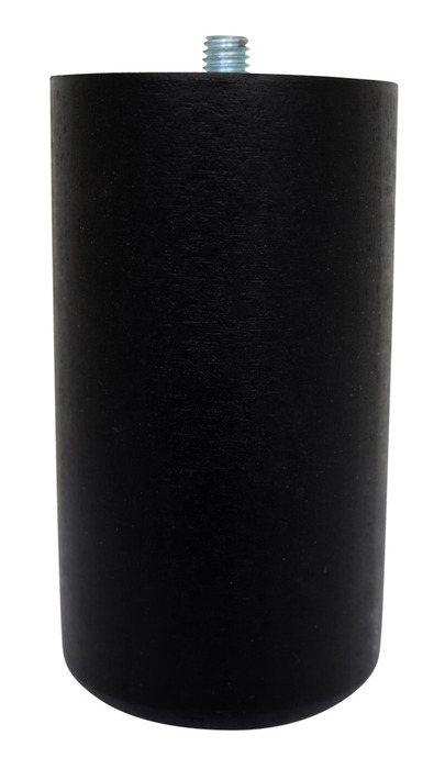 Bordben Ø55 mm x 10 cm bøk/svart